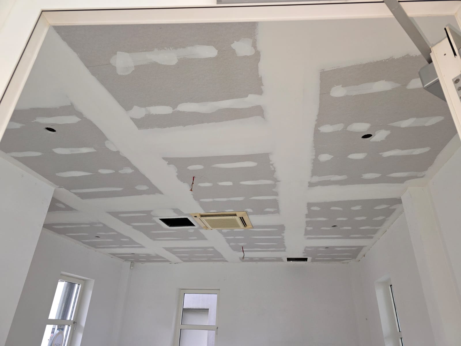 gyprocwerken en gipswerken